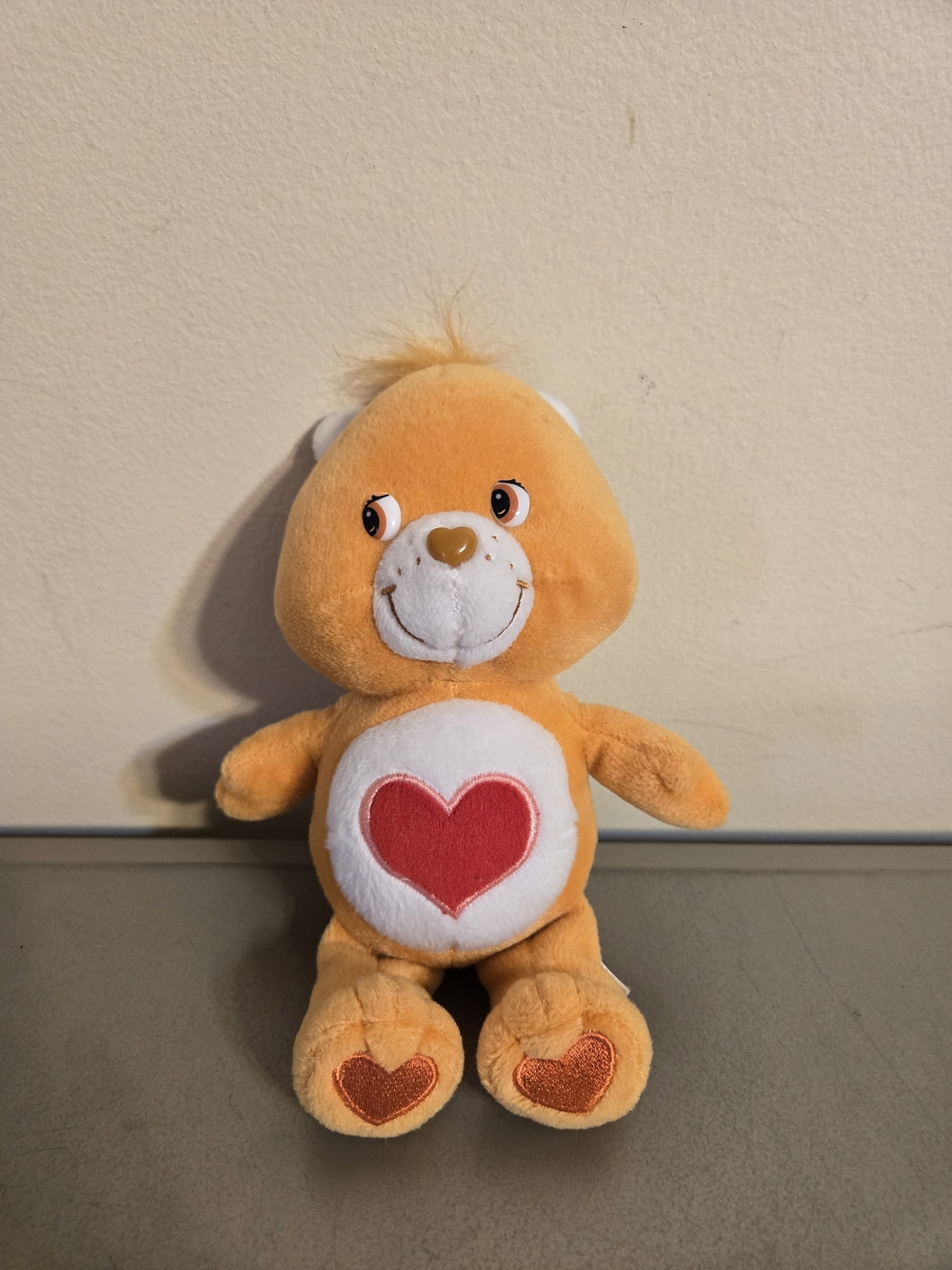 Vintage Care Bears Tenderheart Bear 8" Plush Toy